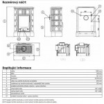 ABX BRITANIA K, с кафельным цоколем, с теплообменником