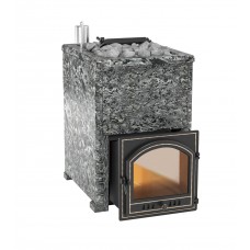 Комплект: печь для бани Эверест INOX 25 (205) Пироксенит Элит, S-40