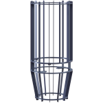  Сетка на трубу под шибер 130 (320*740) AVANGARD 30 Тюльпан