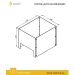  Короб для облицовки Легенда Ретро (Облицовка Везувий Президент)