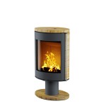 Печь-Камин OVAL Песчаник ASTOV