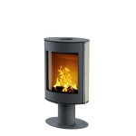 Печь-Камин OVAL Крема беж ASTOV