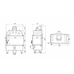 Каминная топка Defro Home INTRA ME BL