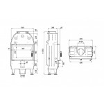 Каминная топка Defro Home INTRA SLIM SM