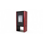 Печь DEFRO HOME SOLUM LOG  красная сталь