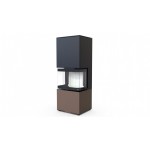 Печь DEFRO HOME INTRA XSM C VER COMPACT  коричневая сталь