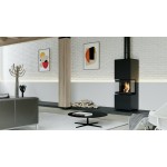 Печь DEFRO HOME INTRA XSM C VER COMPACT  красная сталь