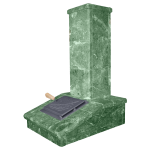 Змеевик, высота 790 мм