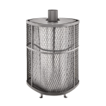 Дровяная печь для бани Ферингер Оптима в сетке