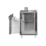 Дровяная печь для бани Ферингер Квадра в сетке