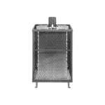 Дровяная печь для бани Ферингер Квадра в сетке