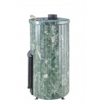 Дровяная печь для бани Ферингер Уют-25 в облицовке змеевик