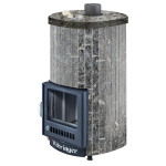 Дровяная печь для бани Ферингер Уют-25 в облицовке змеевик