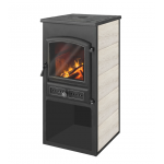 ЭТНА Камин (БКД) с плитой Бежевый