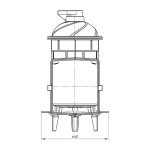 Атмосфера L с нержавеющей сеткой ProMetall