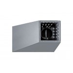 Камин ПРАГА УГЛОВОЙ левый черный шамот черный ЭКОКАМИН