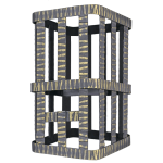 Сетка на трубу для Ураган (250х250х320) Гефест ЗК 18/25/30, Гром 30 под шибер