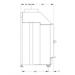 Каминная топка Astov ПС 700