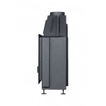 Каминная топка Экокамин Альфа 1000 NB подовая черный шамот