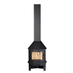 Камин МЮНХЕН ПРИСТЕННО УГЛОВОЙ КОМПАКТ черный ЭКОКАМИН