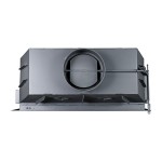 Каминная топка Экокамин Альфа 1000 NB подовая черный шамот