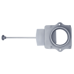 Чугунный шиберный блок ф180