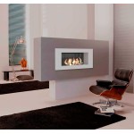 Биокамин Orion 900 белый со стемалитом (Zefire)