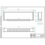 Биокамин Flagman 1600 шлифованный (Zefire)
