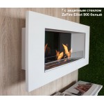 Биокамин Elliot 1800 белый со стемалитом (Zefire)