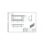 Биокамин Sirius 1500 Long (Zefire)