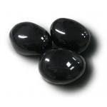Декоративные керамические камни черные 14 шт (ZeFire)