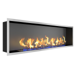 Биокамин Flagman 1600 шлифованный (Zefire)