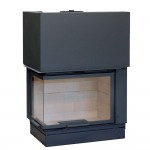 Каминная топка AXIS F 900 left bended glass