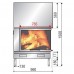 F 900 right lateral glass BN1 AXIS