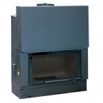 Каминная топка AXIS H 1000 simple face WS Black BN1 PS300