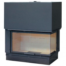 AXIS H 1200 right bended glass WS Black