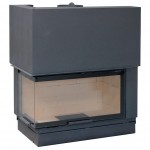 Каминная топка AXIS H 1200 left bended glass