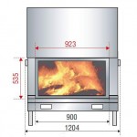 AXIS H 1200 simple face WS Black PS300