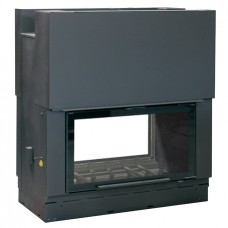 Каминная топка AXIS H 1000 double face WS Black BN1