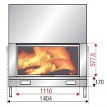 AXIS H 1400 simple face WS Black BG2