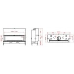 Каминная топка AXIS AX-H 1600 XXL WS