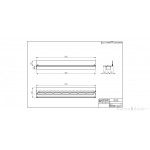 Прямоугольный контейнер ZeFire 1200 со стеклом (ZeFire)