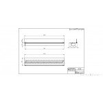 Прямоугольный контейнер ZeFire 1000 со стеклом (ZeFire)