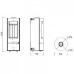 Печь камин Мета-Бел TESLA