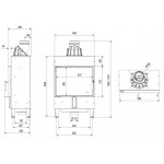Каминные топки Kratrki Lucy 12 SLIM