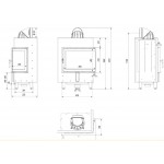 Каминные топки Kratrki Lucy 12 P BS