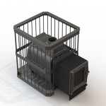 Дровяная печь для бани FireWay ПароВар 24 прут (201)