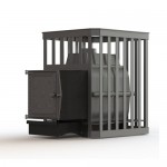 Дровяная печь для бани FireWay ПароВар 24 ковка (211)