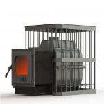 Дровяная печь для бани FireWay ПароВар 18 прут (402) Дровяная печь для бани FireWay ПароВар 18 прут (402)