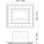EDILKAMIN HIGH TECH под Pellinsert 54 Inpellet 54 Luce 54 Luce Plus 54 Deco Riga